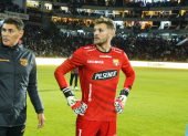 El portero Javier Burrai dejó de atajar 5 partidos seguidos con Barcelona en la fase 2 de LigaPro