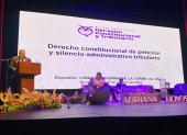 Foro. En el Teatro Sánchez Aguilar se desarrolló  el Congreso Internacional de Derecho Constitucional y Tributario.