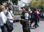 Hecho. Son 90 policías turísticos los que dan acompañamiento a los visitantes del Centro Histórico de la capital.