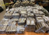 En el operativo se incautó 2 toneladas de droga.