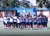 El plantel de Emelec volvió a resistirse a las actividades de entrenamiento en el Polideportivo de Los Samanes