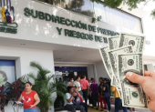 La oficina del IESS ubicada en la avenida de Las Américas, en Guayaquil, atiende a los usuarios que sacan turno para requerimientos en torno al Seguro de Desempleo.