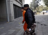 Michael Hernández es procesado en el caso Plaga. Este 12 de noviembre de 2024 acudió a rendir su versión en la Fiscalía sobre el juez Guillermo Ortega.