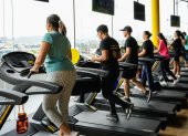 Local. El gimnasio Smart Fit que se inauguró en el Mall de Sol.