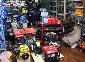 La compra de generadores eléctricos ha aumentado desde el inicio de los apagones diarios.
