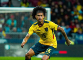 Marco Angulo vistió la camiseta de la selección ecuatoriana de fútbol