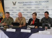 Caso. Rueda de prensa sobre los resultados de los operativos del Bloque de Seguridad.
