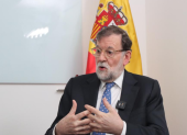 Mariano Rajoy, expresidente del Gobierno de España, está en Quito.