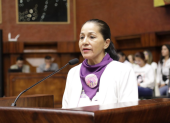 Anabel Campos es una abuela, que tuvo que hacer el papel de madre de su nieto desde hace cinco años. Su hija fue víctima de femicidio.