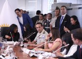 Proceso. El Jefe nacional de la Policía, Víctor Zarate indicó que no hay 2000 hectáreas de cultivos de coca en Ecuador.