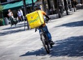 El sistema laboral que ha utilizado Glovo hasta ahora es muy precario, denuncian sindicatos.