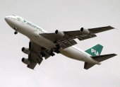 Nave. Uno de los aviones de la aerolínea estatal Pakistan International Airlines (PIA).