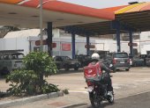 Estación. Ayer, domingo 8 de diciembre de 2024, en Guayaquil, las gasolineras atendieron con normalidad.