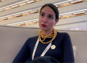 La ministra ecuatoriana de Cultura y Patrimonio, Romina Muñoz Procel.