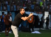 Efrén Mera actualmente es el entrenador del Manta FC, con el que ascendió a la Serie A.