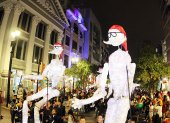 El desfile se realizó en diciembre de 2023.