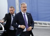 El Ministro de Asuntos Exteriores de Turquía, Hakan Fidan.