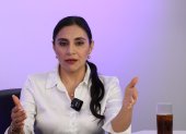 La vicepresidenta suspendida de Ecuador, Verónica Abad.