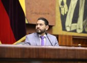 El asambleísta Otto Vera presentó la moción para fiscalizar la supuesta utilización del malware Pegasus en Ecuador.