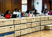 Audiencia en el caso Purga.