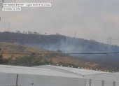 Incendio en el Chorrillo, vía a Daule.