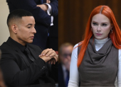 Daddy Yankee y Mireddys González se encuentran en el juzgado