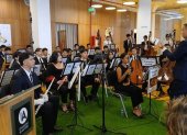 Acto. Las bandas seleccionadas deberán ensayar con la Orquesta Sinfónica del colegio República de Francia.
