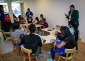 El centro beneficia a 45 niñas y niños de 1 a 3 años de familias en situación de vulnerabilidad.