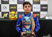 Julián RIvera piloto campeón de Karting