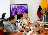 La jueza Nubia Vera compareció en la Comisión este 26 de diciembre del 2024.