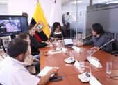 La correísta Paola Cabezas preside la mesa de Garantías Constitucionales.
