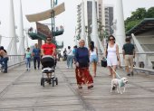 Solicitud. Los guayaquileños anhelan que la ciudad permanezca llena de vida y turistas todos los días, no solo en épocas festivas, como pasa ahora.