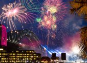 Sídney, Australia en Año Nuevo.