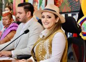 La vicepresidenta del Consejo de Participación, Johanna Verdezoto.