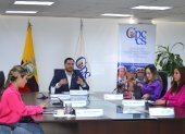 Andrés Fantoni preside el Pleno del Consejo de Participación.