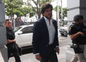 El ministro José De La Gasca ofreció una rueda de prensa en la Gobernación de Guayas.