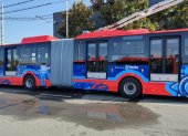Los nuevos trolebuses eléctricos llegan a Quito en el primer trimestre del 2025
