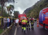 Este sábado 4 de enero se registraron varios siniestros de tránsito uno de ellos fue en el sector de Bellavista, a la salida del túnel Guayasamín.