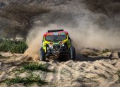 El piloto quiteño Sebastián Guayasamín, con una experiencia de 10 ediciones Dakar a cuestas, cumplió el primer tramo de su undécima prueba, terminando décimo.