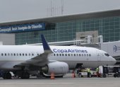 Nave. Uno de los aviones de la aerolínea Copa Airlines.