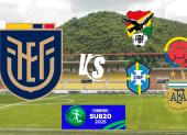 Rivales de Ecuador en el Sudamericano sub-20 de Venezuela.