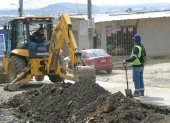 Los trabajos en la vía principal de la cooperativa San Francisco, en el kilómetro 17 de la vía Daule, ya iniciaron.