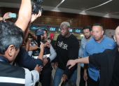 Felipe Caicedo aeropuerto de Guayaquil.