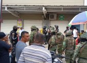 Militares y Policía Nacional llegaron al punto para controlar la situación