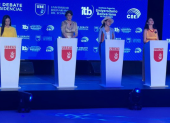 El debate vicepresidencial se desarrolla por primera vez este enero 2025.