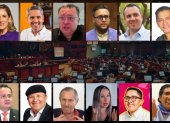 Estos son los candidatos a asambleístas nacionales que encabezan las 12 listas que aparecerán en la papeleta electoral.