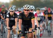 Armstrong intentó volver a la actividad ciclística, pero ya no pudo.