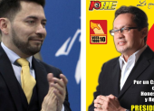 Luis Felipe Tillería y el pastor Nelson Zavala, candidatos presidenciales 2025 y 2013.