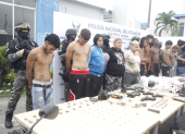 Detenidos tras operativo en cerro Las Cabras.