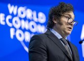 El presidente de Argentina, Javier Milei, participó del Foro Económico Mundial, en Davos (Suiza).